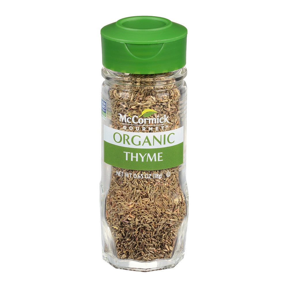McCormick Gourmet Organic Thyme Leaves, 0.65 Oz